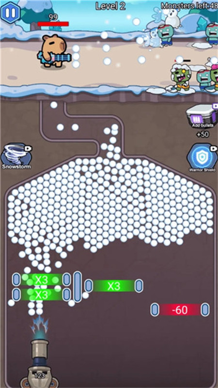 雪球子弹倍增器