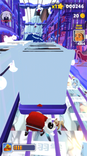 地铁跑酷猫羽雫版(图2)