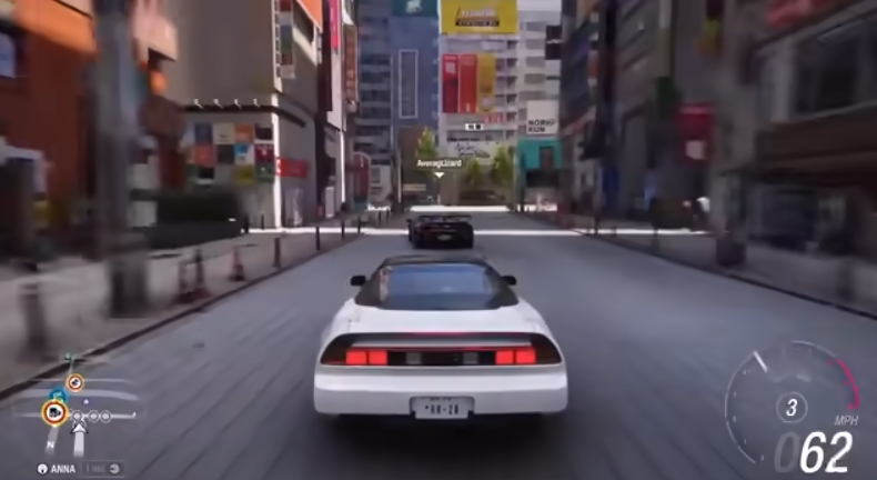 《极限竞速：地平线6》秋叶原飙车高达空降现场引玩家惊叹(图4)