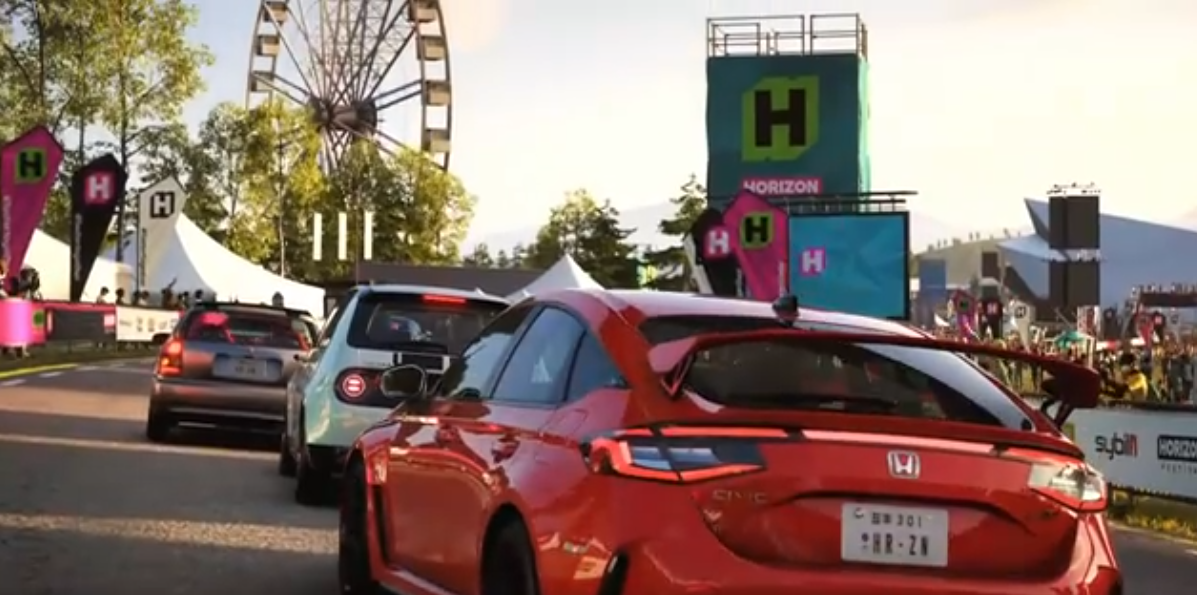 《极限竞速：地平线6》秋叶原飙车高达空降现场引玩家惊叹(图9)