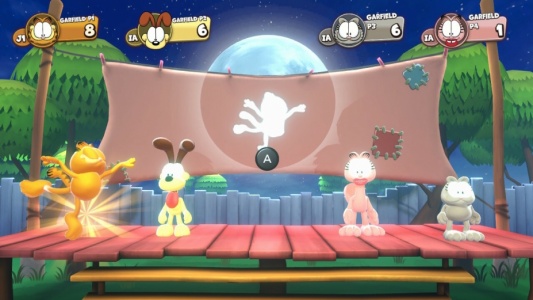 加菲猫千层面派对