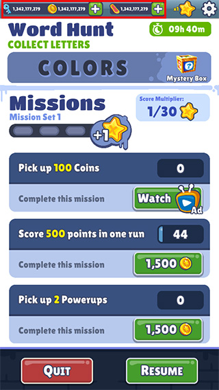 地铁跑酷menu黑客菜单版(图4)